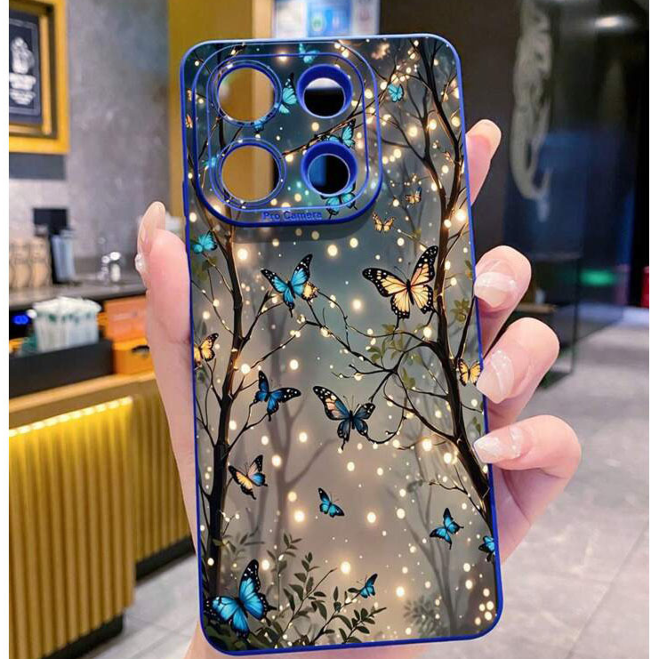 Butterfly Design Soft TPU iPhone Case