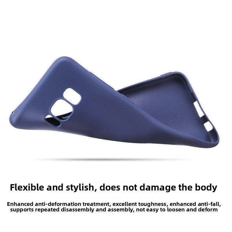 Samsung S8 Mobile Phone Case, Matte Note9 Candy Color Tpu Protective Case