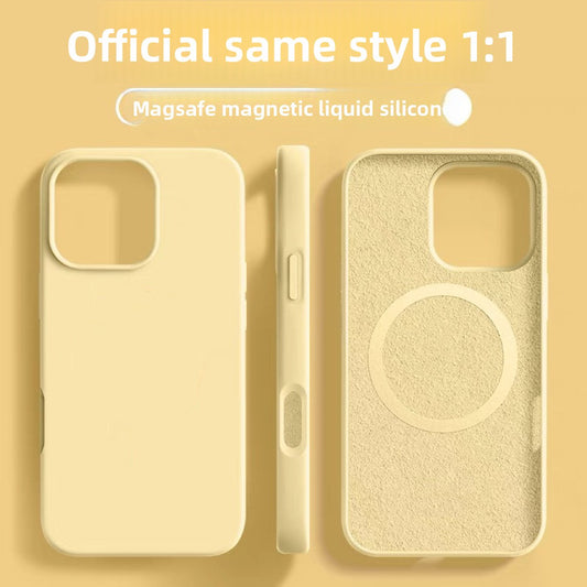 MagSafe Silicone iPhone Case – Magnetic Protective Cover