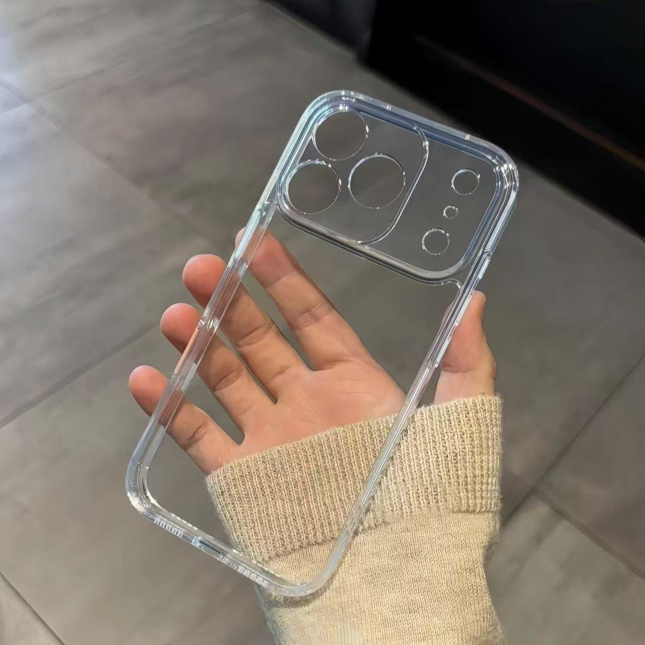 Transparent iPhone Phone Case