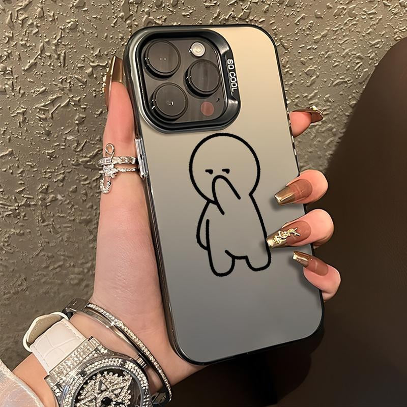 Abstract Line Design iPhone Hard Case