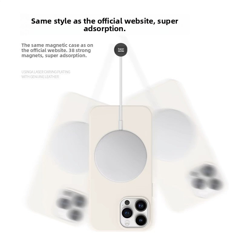 Liquid Silicone Magnetic Phone Case
