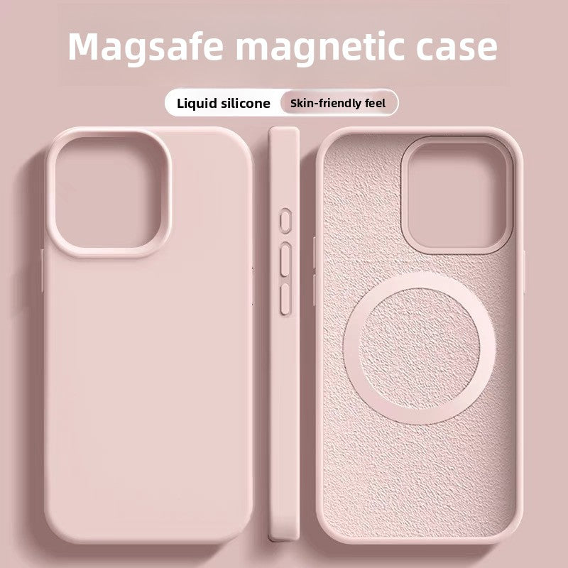 Liquid Silicone Magnetic Phone Case