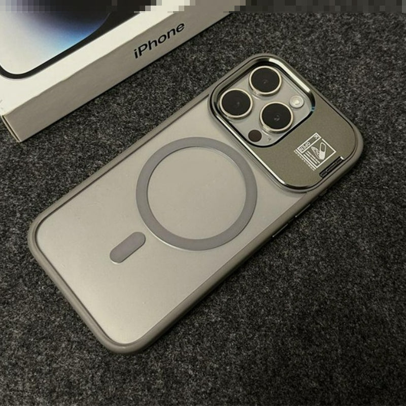 Magnetic Invisible Bracket iPhone Protective Case