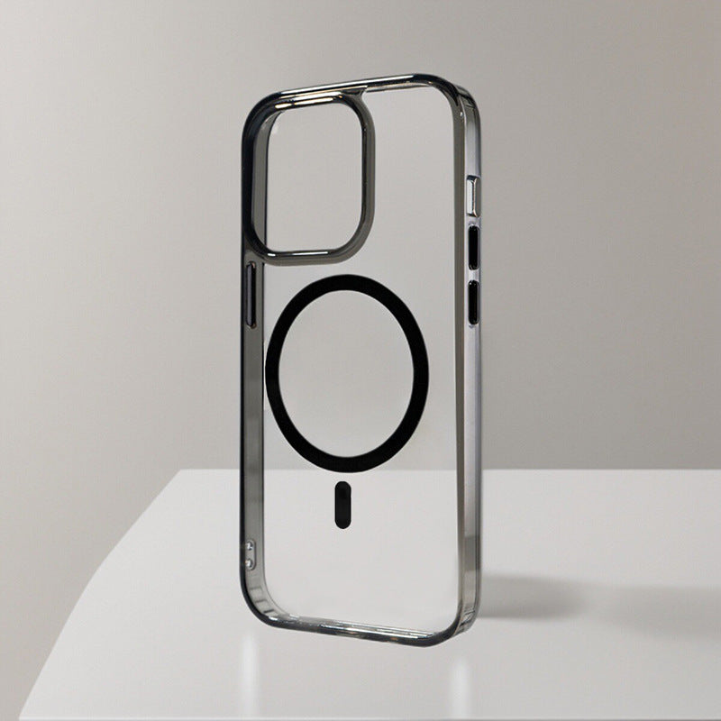 Magnetic Transparent iPhone Protective Case