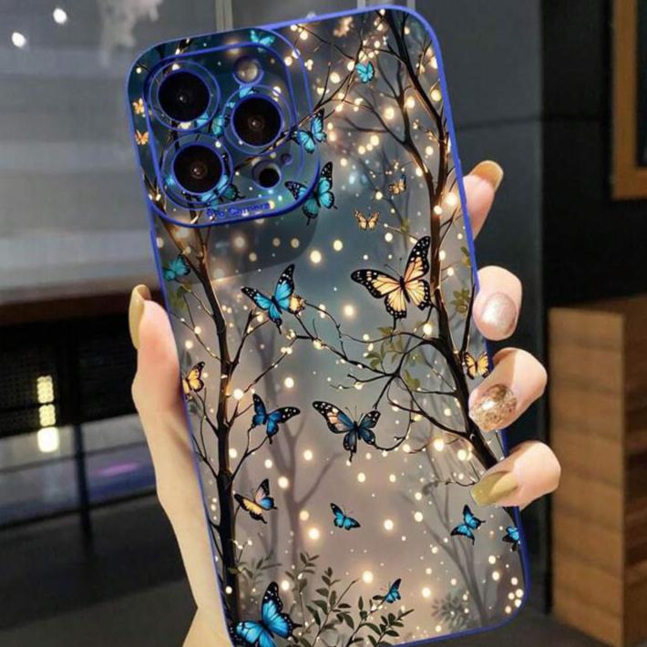 Butterfly Design Soft TPU iPhone Case