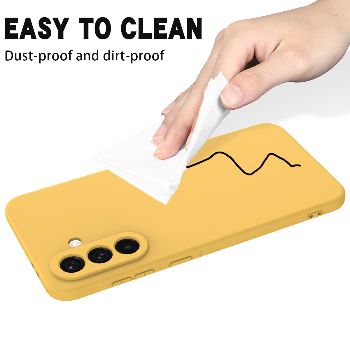 Liquid Silicone Phone Case with Lanyard