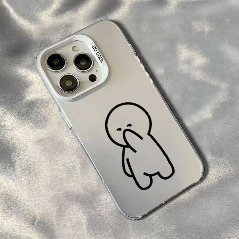 Abstract Line Design iPhone Hard Case