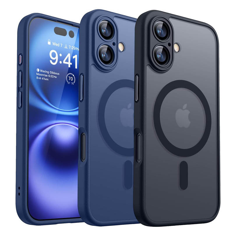 Magnetic Translucent Shockproof iPhone Case