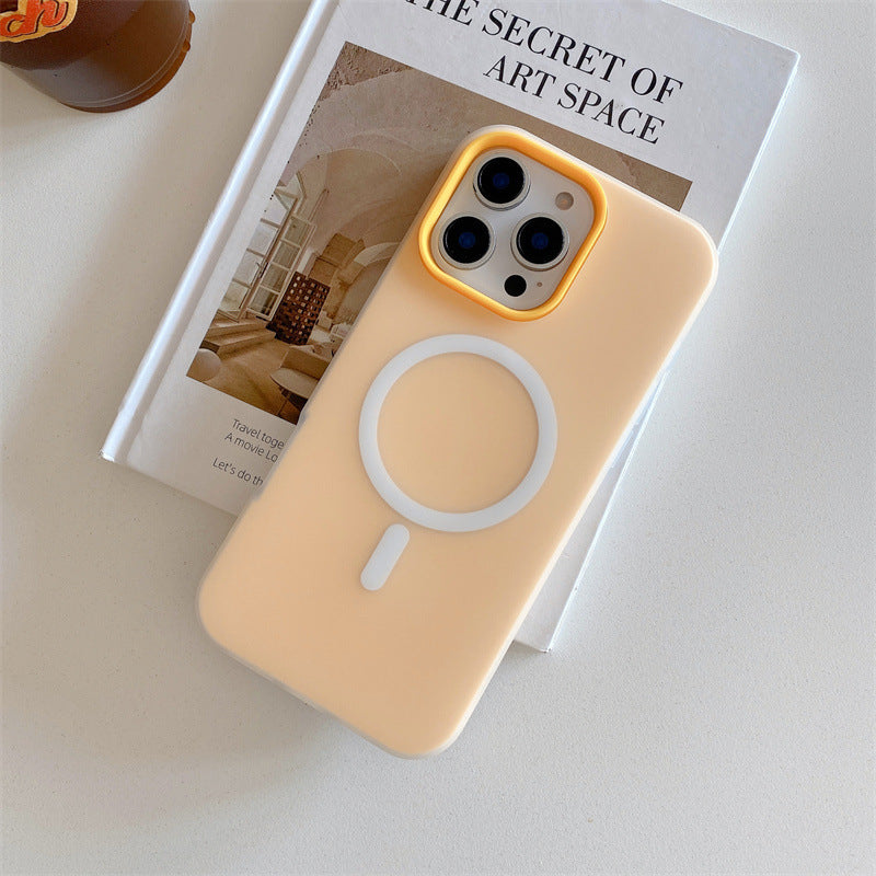Magnetic Matte Phone Case for iPhone