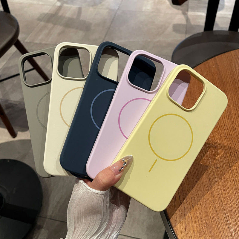 Liquid Silicone Magnetic Phone Case