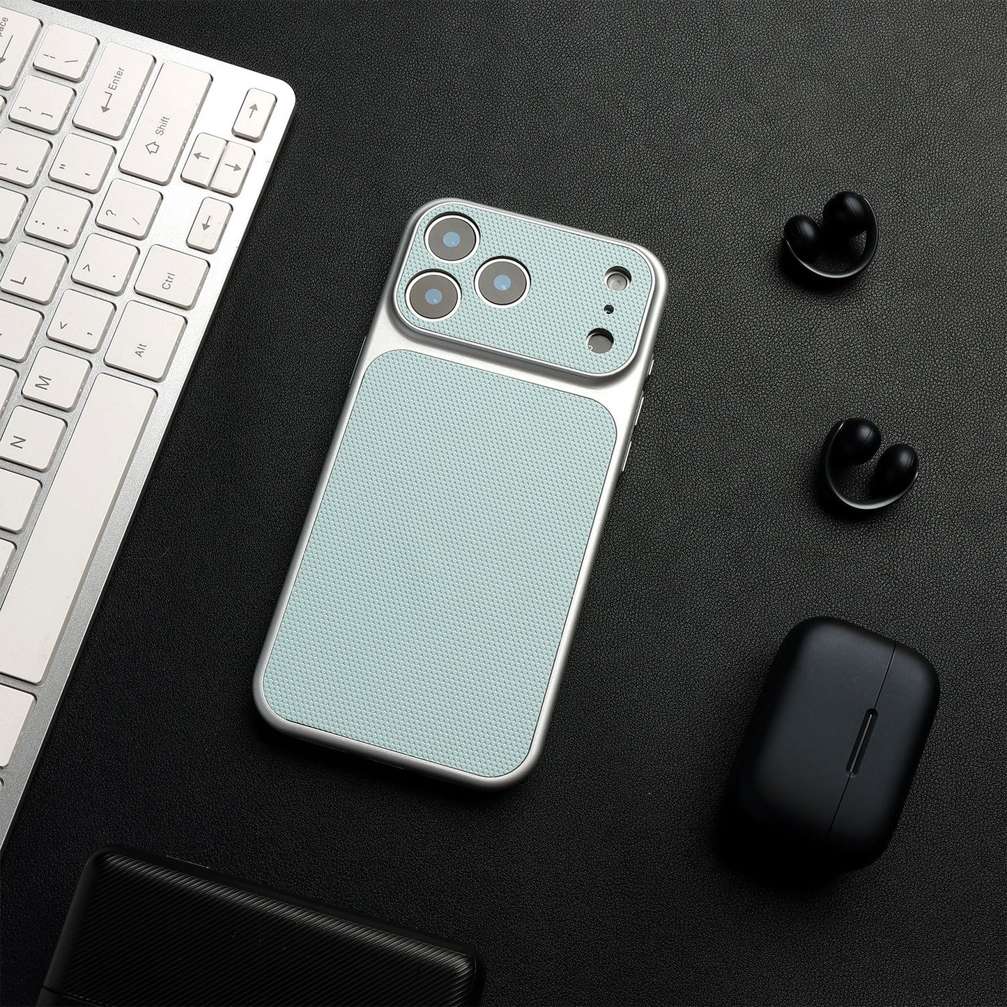 Magnetic Diamond Pattern Leather Phone Case