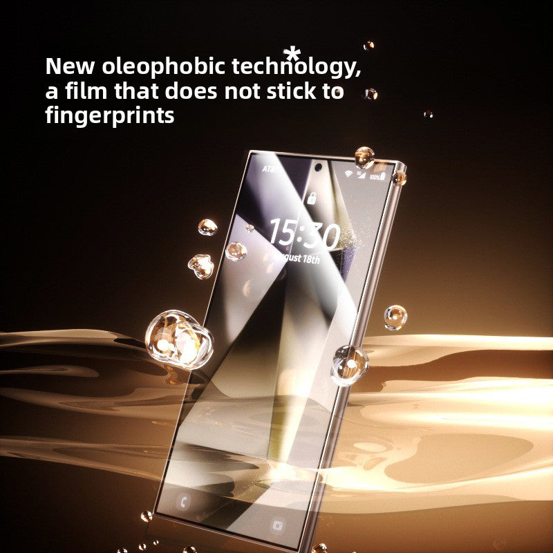 Privacy Tempered Glass Screen Protector for Samsung Galaxy S22–S25 with Dust-Free Installation Kit