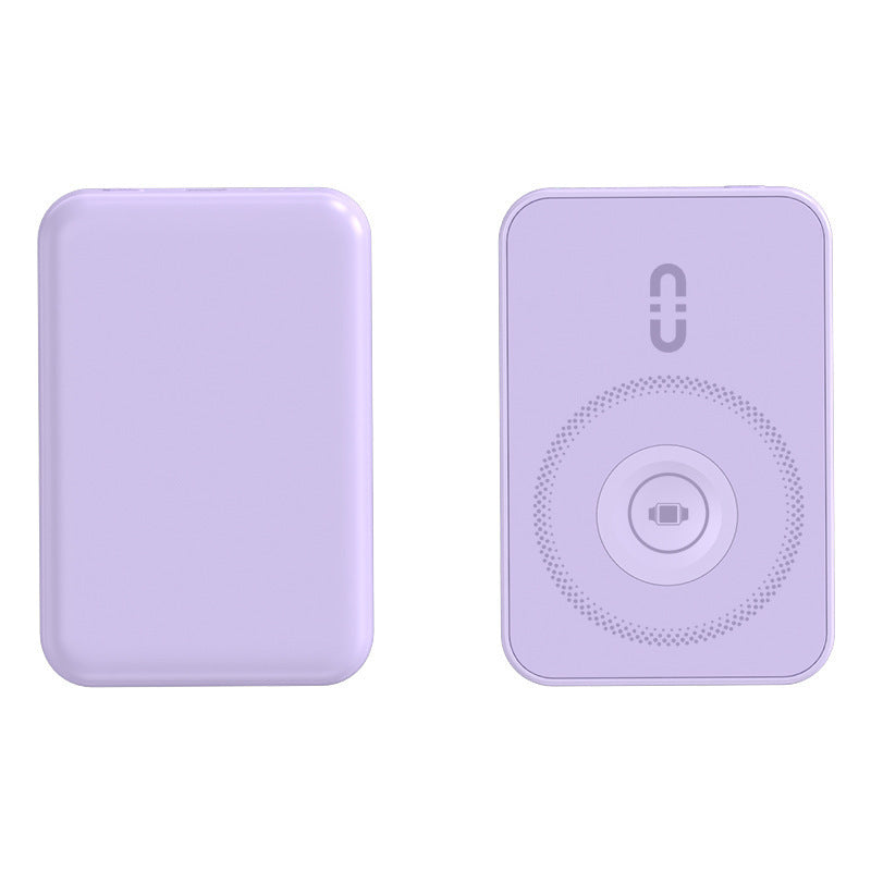 3-in-1 Magnetic Power Bank ? 5000mAh Wireless Charger for Phone, Watch & Earbuds