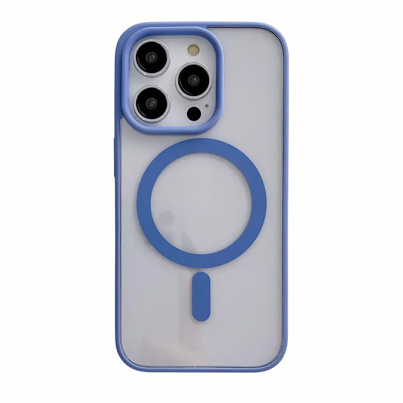 Magnetic Silicone Acrylic Phone Case for iPhone 7/8/11/12/13/14/15/16/17 X/XS/Pro/Max/Pro Max/