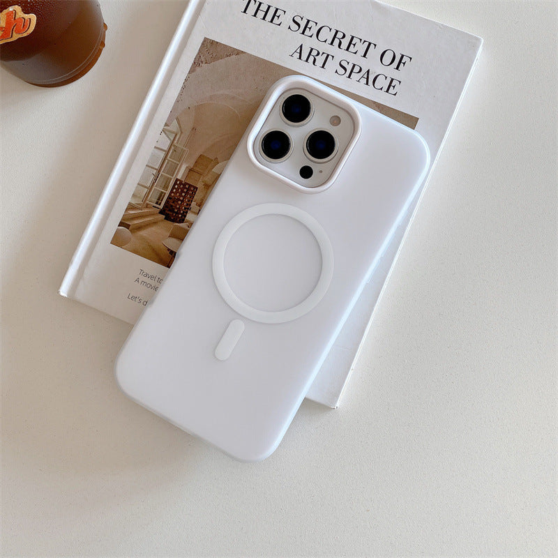 Magnetic Matte Phone Case for iPhone