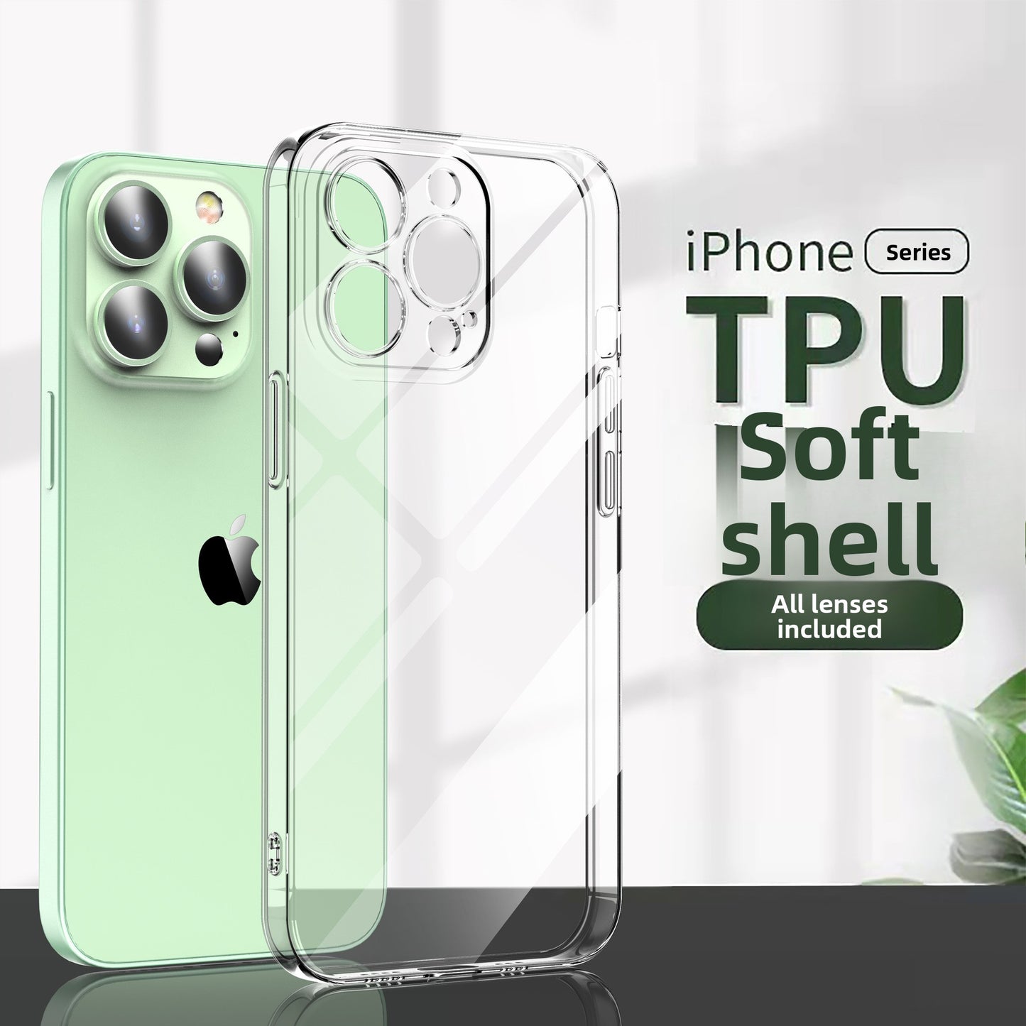 Transparent iPhone Phone Case