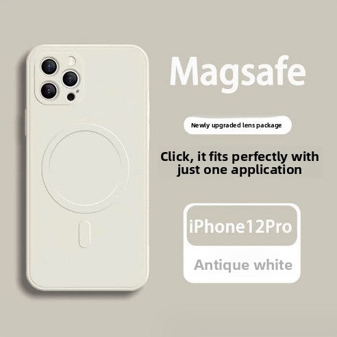 Magnetic Liquid Silicone Case for iPhone