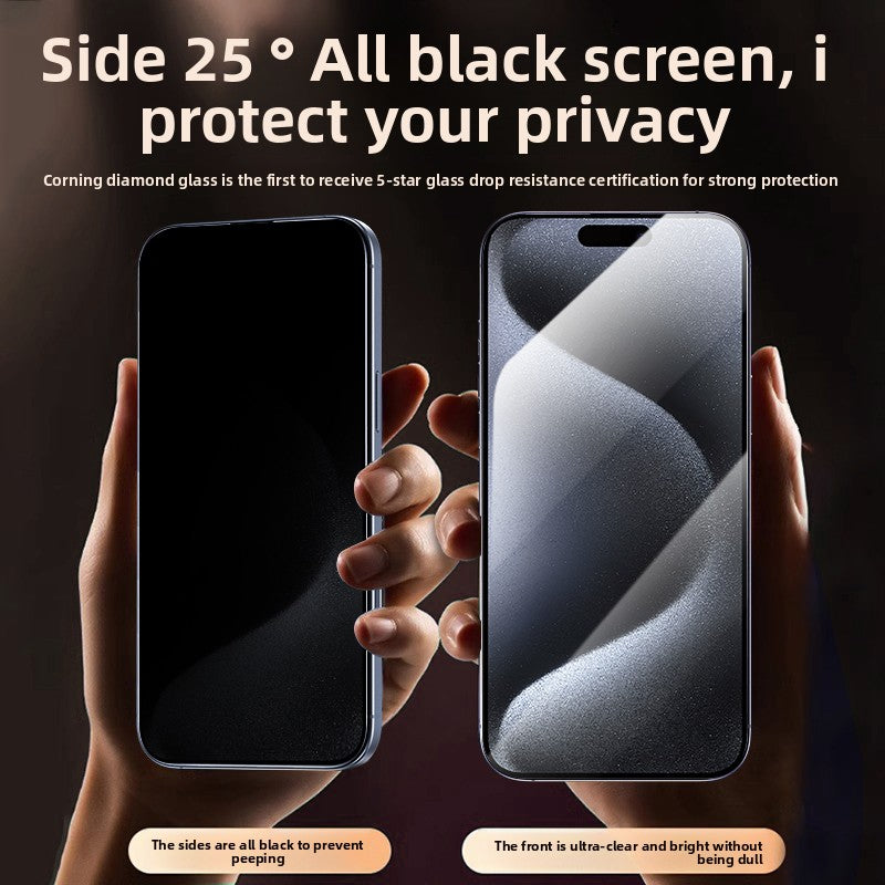 25° Privacy Tempered Glass for iPhone – HD Anti-Spy Screen Protector