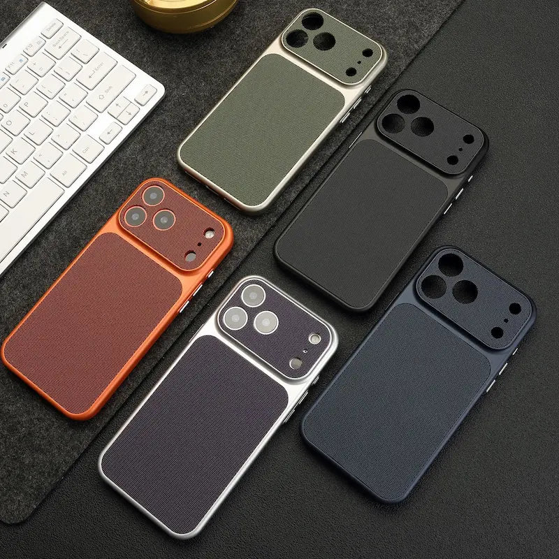 Magnetic Fabric Phone Case for iPhone Series