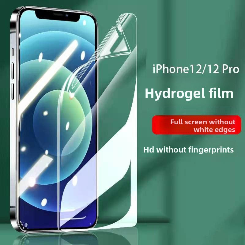 iPhone Hydrogel Screen Protector – HD Self-Healing Anti-Blue Light Film