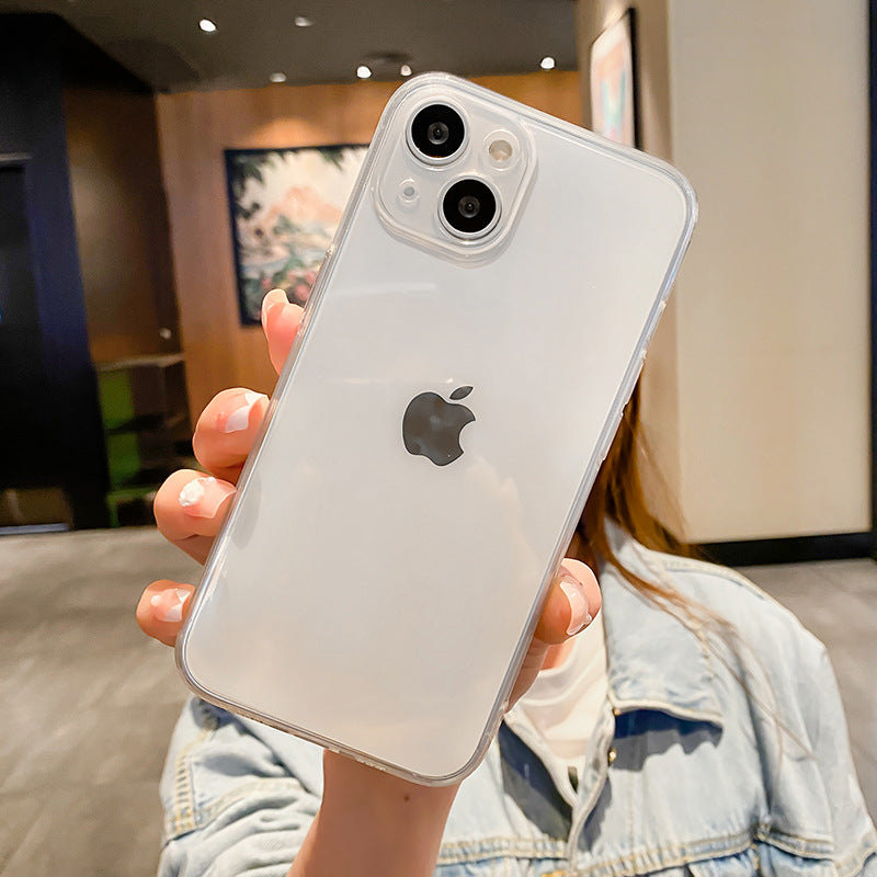 Clear Shockproof Case for iPhone – Slim TPU Protective Cover