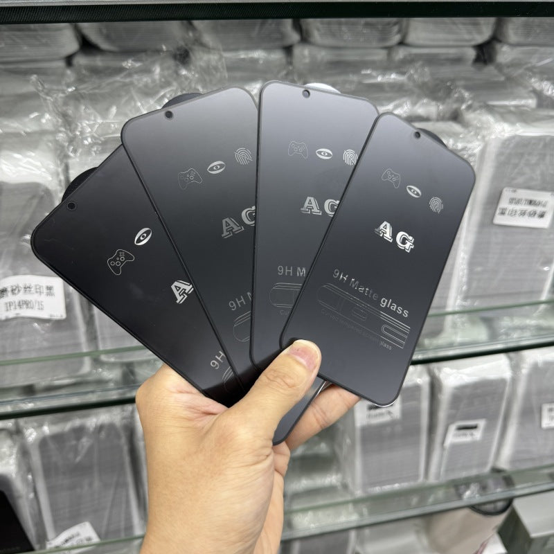 Matte Tempered Glass Screen Protector for iPhone – Anti-Glare & Anti-Fingerprint