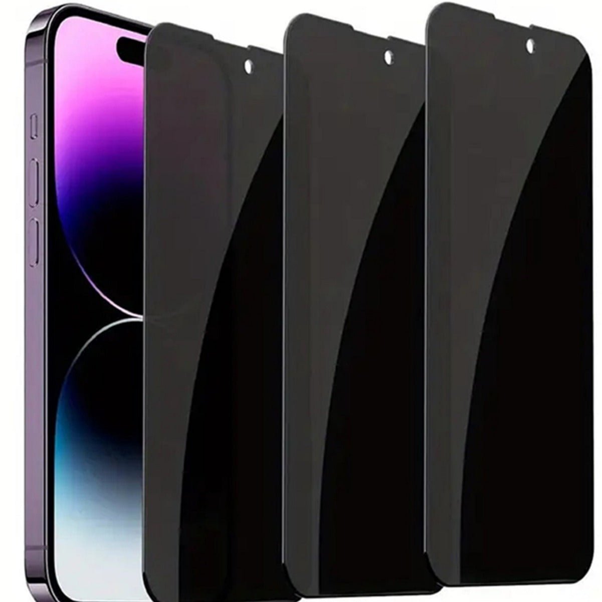 Anti-Peep Tempered Glass Screen Protector 6/7/8/9/11/12/13/14/15/15/X. - NolDox Store