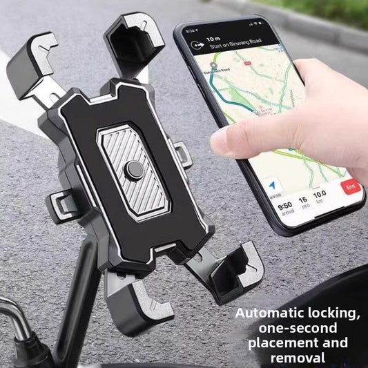 Anti-vibration and anti-shake bicycle/motorcycle phone holder - NolDox Store