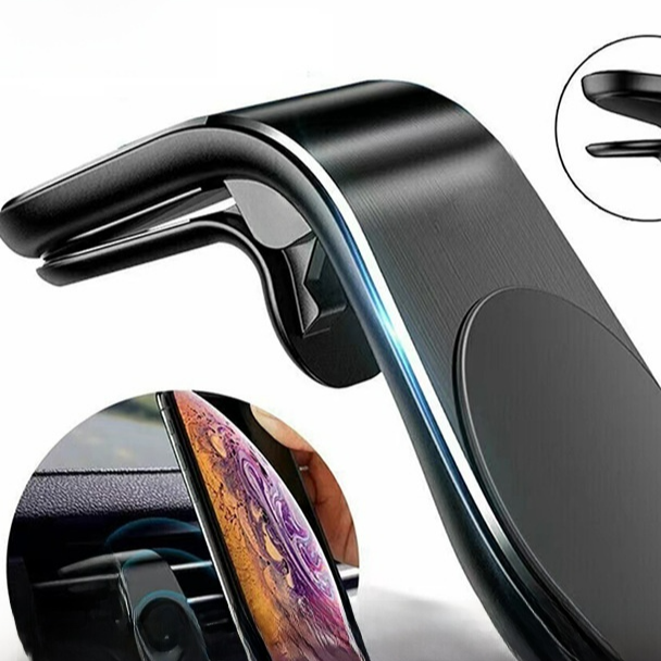 Magnetic Air Vent Phone Holder – 360° Car Mount for Smartphones