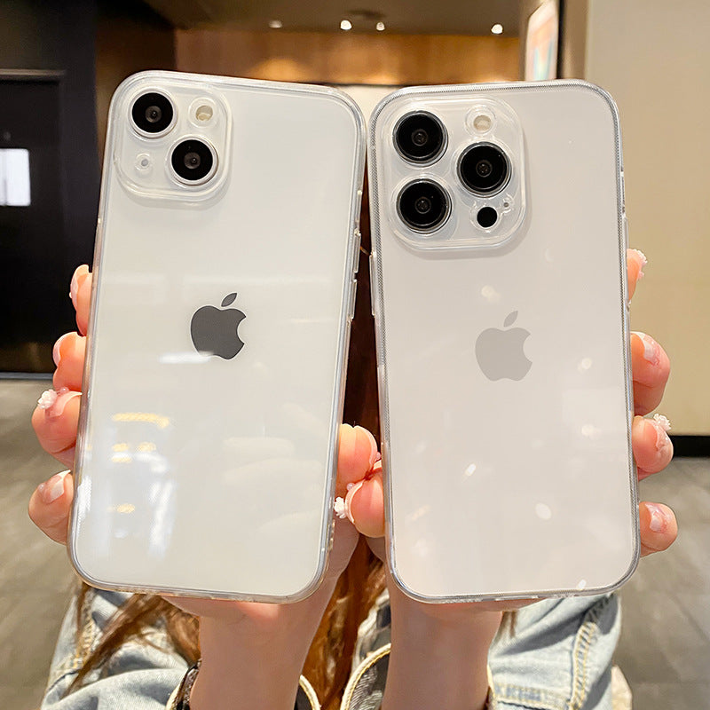 Clear Shockproof Case for iPhone – Slim TPU Protective Cover