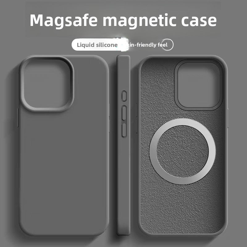 Liquid Silicone Magnetic Phone Case