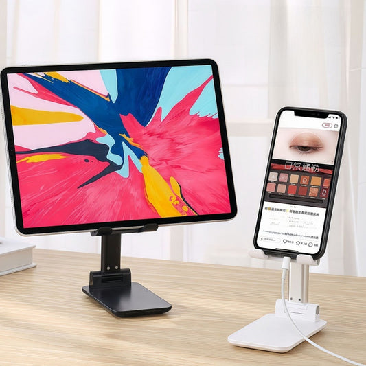 Foldable Phone Stand – Universal Desktop Holder for Smartphones & Tablets