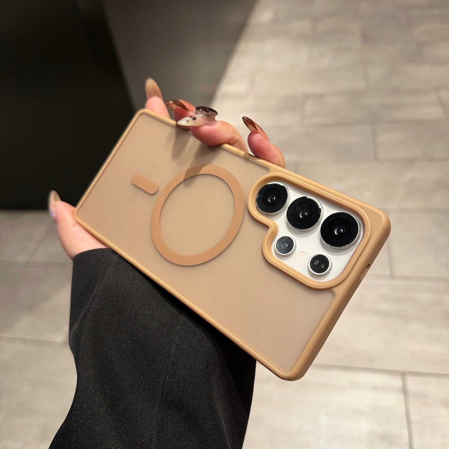 Samsung Phone Case Magnetic Matte Hard Case