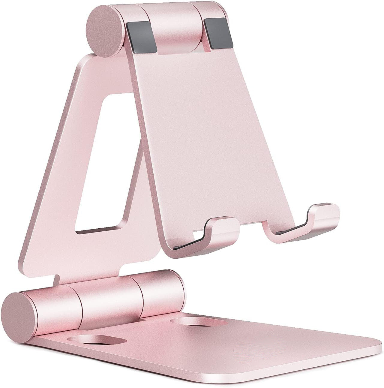 Foldable Aluminum Phone Stand – Universal Adjustable Mobile Holder