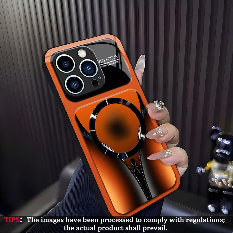 iPhone Samsung Magnetic Glass Phone Case