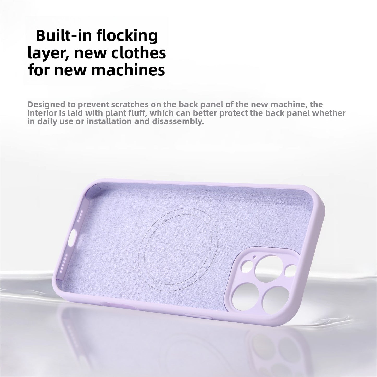 Magnetic Silicone Phone Case for Apple iPhone