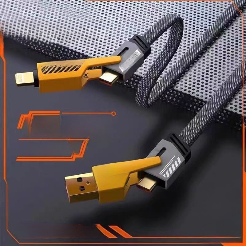 Four-in-one data cable with fast charging - NolDox Store