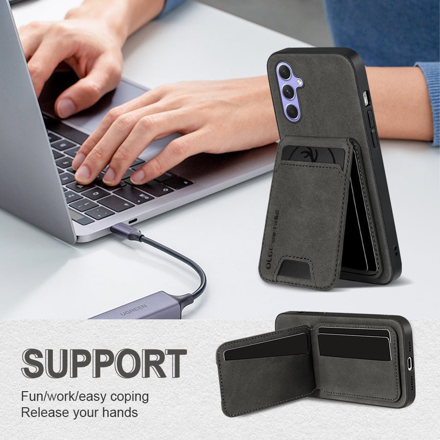 leather phone case Galaxy A16 - NolDox Store