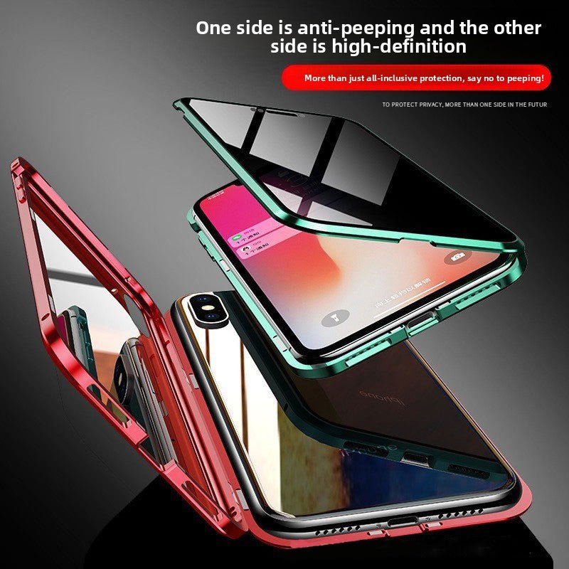 Magnetic Privacy Protection Metal Phone Case - NolDox Store
